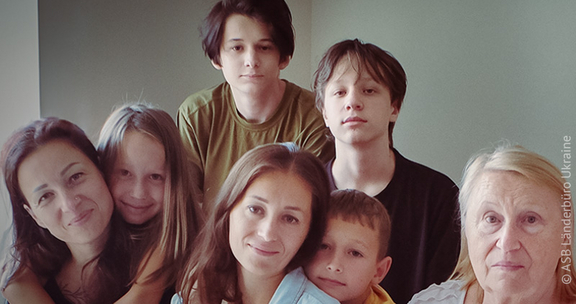 Ukrainische Familie