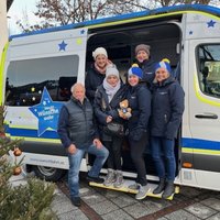 Wunschfahrt-Team mit Kössner Unterstützer:innen